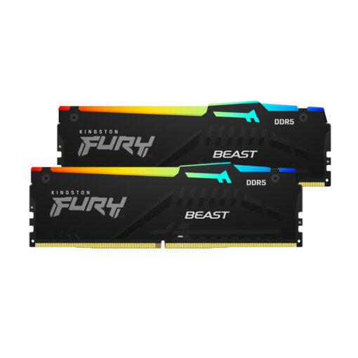 Kingston Fury Beast RGB 16GB DDR5 με 2 Modules (2x8GB) - Image 2