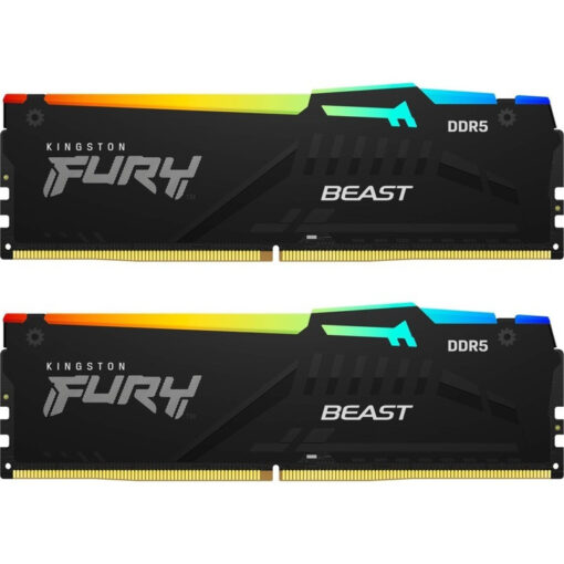 Kingston Fury Beast RGB 32GB DDR5 με 2 Modules (2x16GB) - Image 3