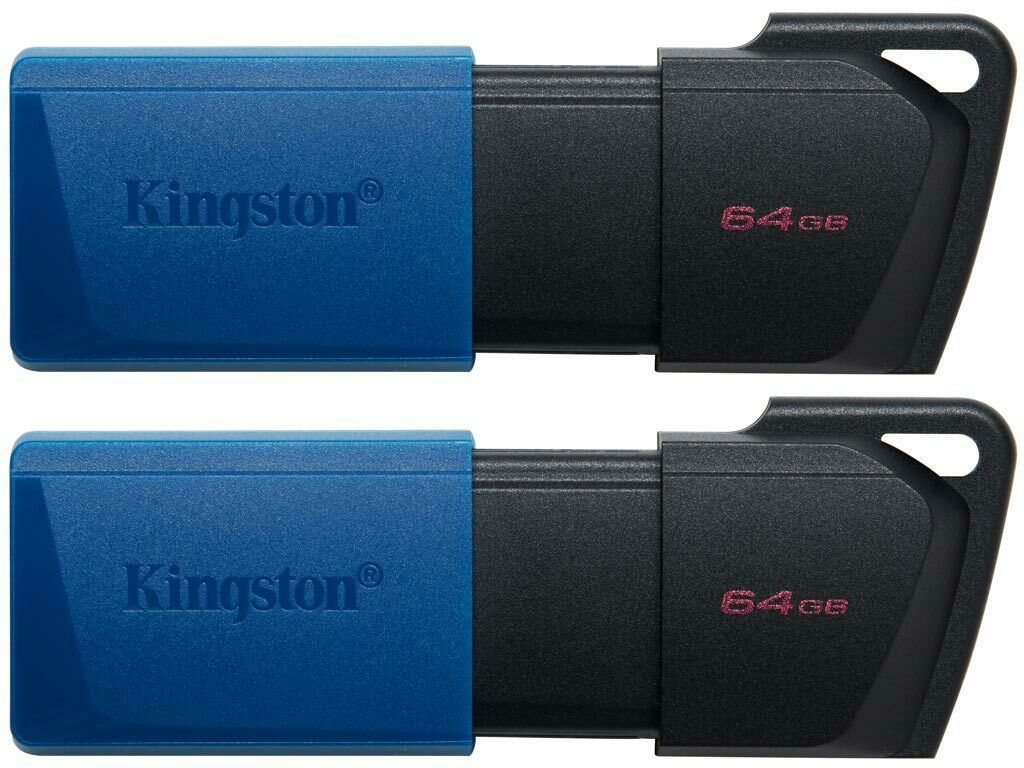 Kingston DataTraveler Exodia M Duo 64GB USB 3.2 Μαύρο