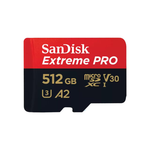Sandisk Extreme Pro microSDXC 512GB U3 V30 A2 UHS-I