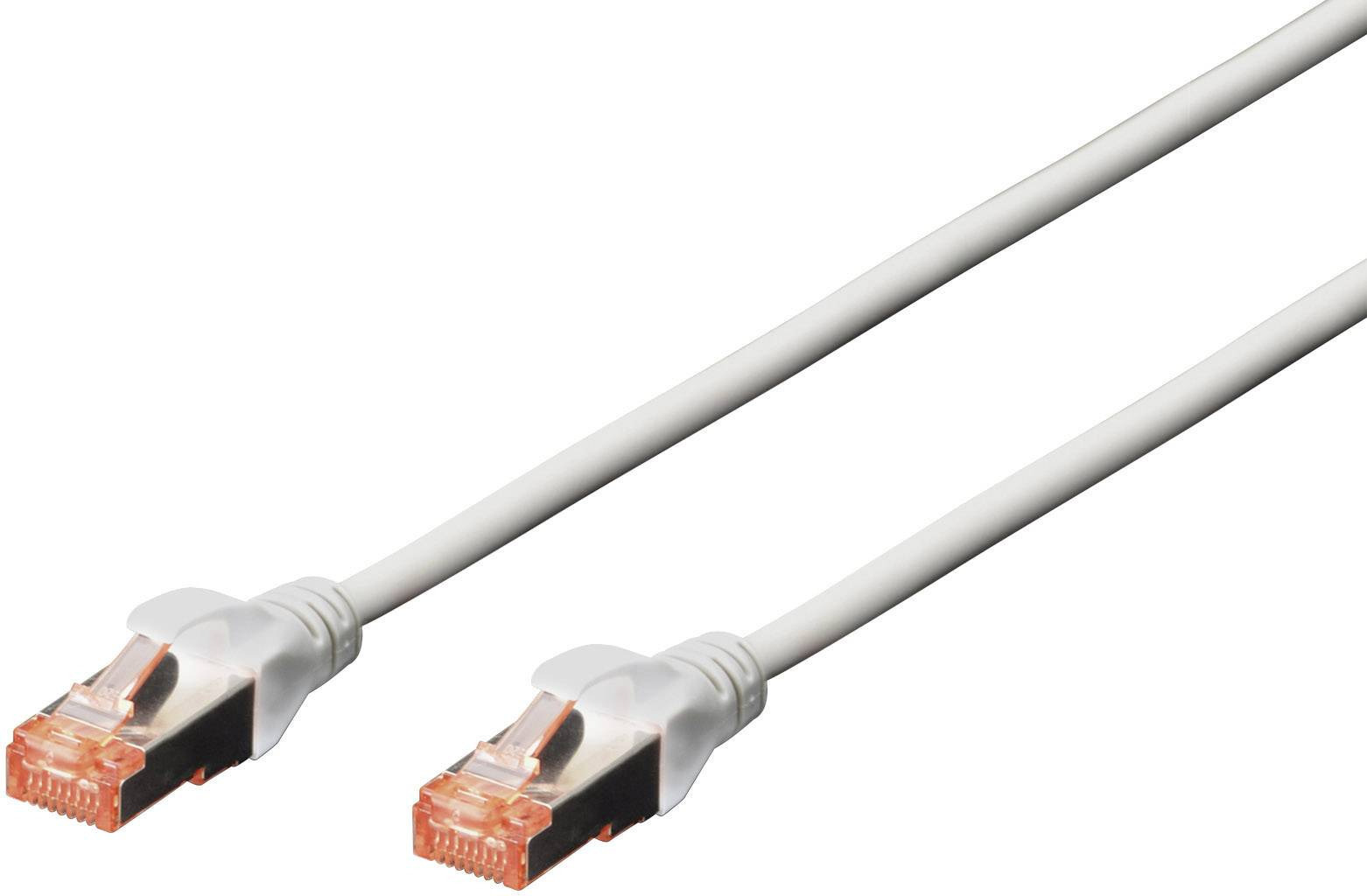Digitus S/FTP Cat.6 Καλώδιο Δικτύου Ethernet 2m Γκρι
