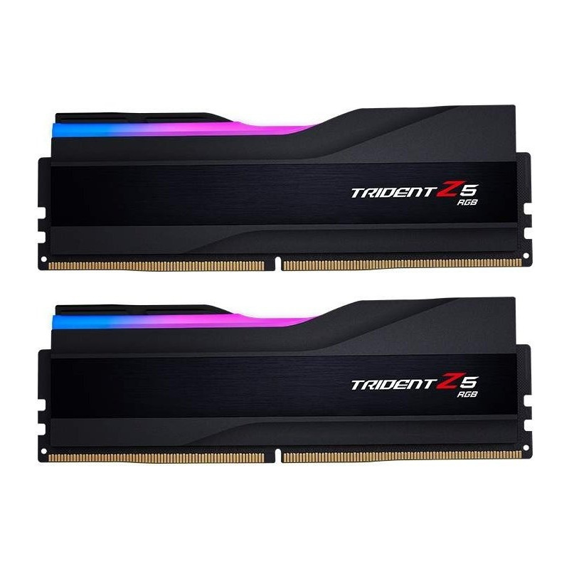 G.Skill Trident Z5 RGB DDR5 32GB RAM με 2x16GB Modules και Ταχύτητα 7600 για Desktop F5-7600J3646G16GX2-TZ5RK