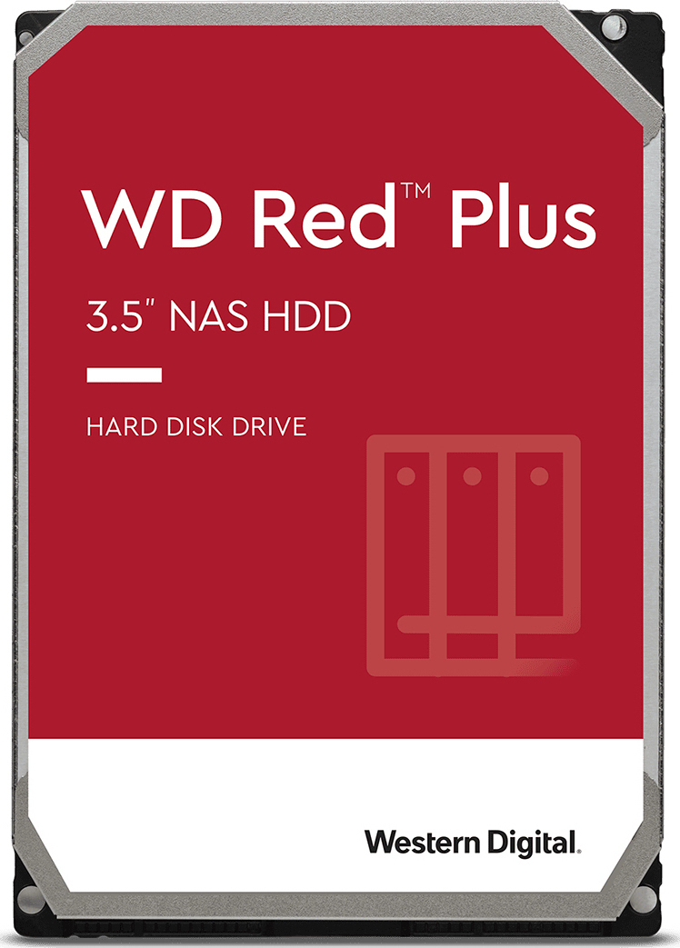 Western Digital Red Plus 4TB 3.5" 5400rpm WD40EFPX