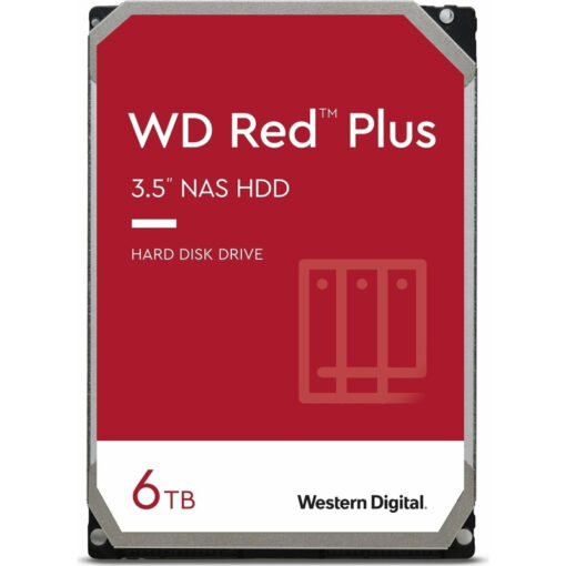 Western Digital Red Plus 6TB 3.5" 5400rpm WD60EFPX