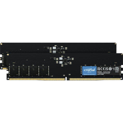 Crucial 32GB DDR5 με 2 Modules (2x16GB) (CT2K16G56C46U5)