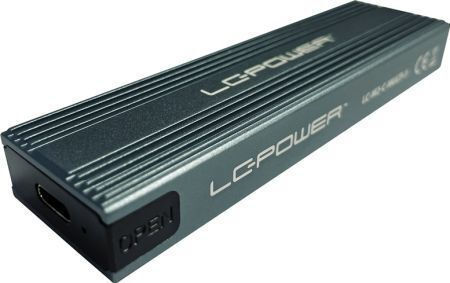 LC-Power Θήκη για Σκληρό Δίσκο M.2 SATA III / PCI Express NVME με σύνδεση USB 3.1