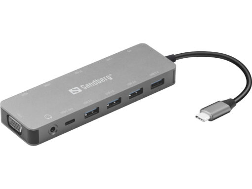 Sandberg USB-C Docking Station με HDMI 4K PD (136-45)