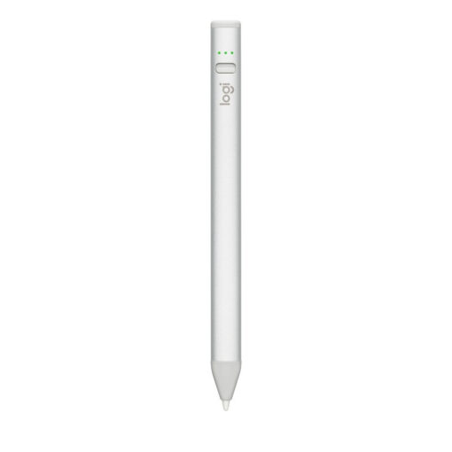 Logitech Crayon Ψηφιακή Γραφίδα Αφής με Palm Rejection για iPad models (2018 and later) σε Ασημί χρώμα