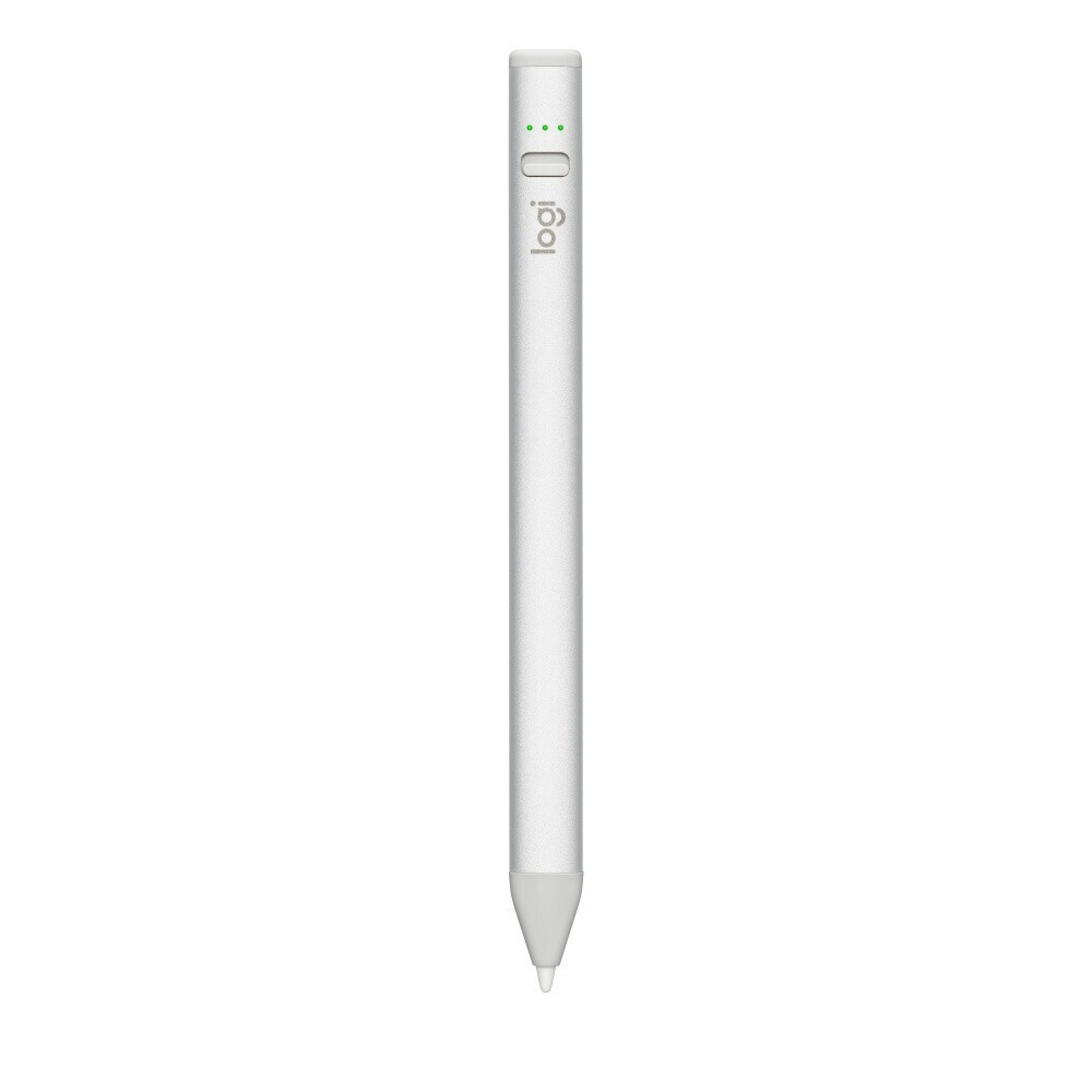 Logitech Crayon Ψηφιακή Γραφίδα Αφής με Palm Rejection για iPad models (2018 and later) σε Ασημί χρώμα