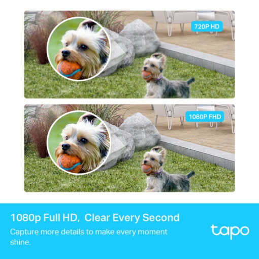 TP-LINK Σύστημα Παρακολούθησης Tapo 2 Ασύρματων Καμερών IP 1080p - Image 4