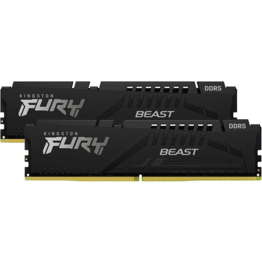Kingston Fury Beast RGB 64GB DDR5 με 2 Modules (2x32GB) - Image 2