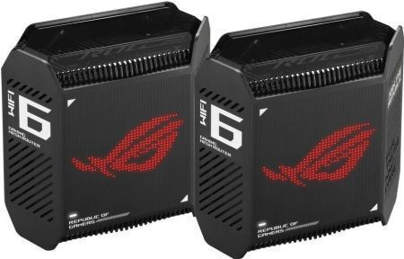 Asus ROG Rapture GT6 WiFi Mesh Network Διπλό Kit Μαύρο