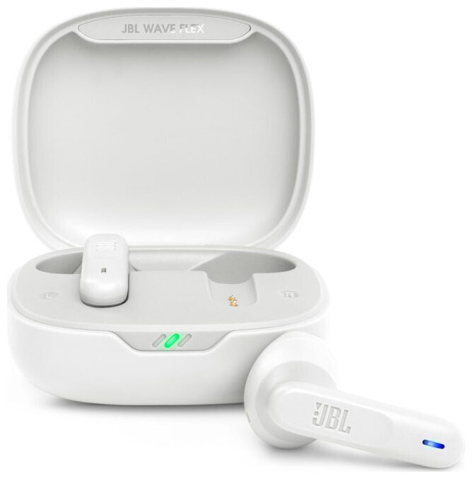 JBL Wave Flex Earbud Λευκά