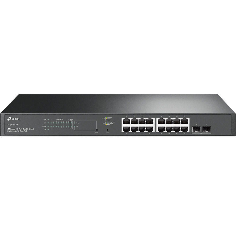 TP-LINK TL-SG2218P v1 Managed L3 PoE+