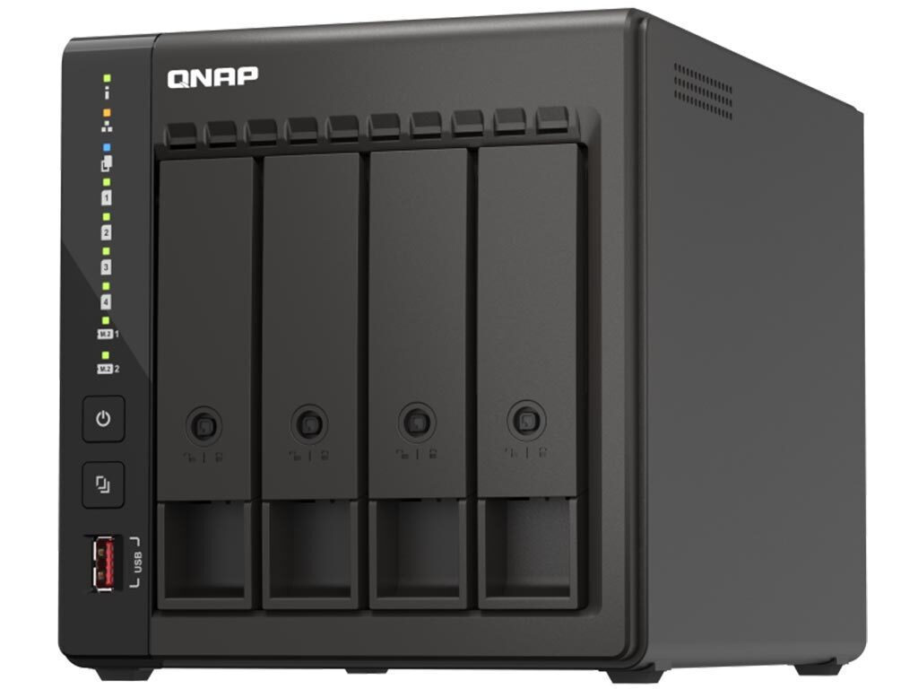 QNap TS-453E NAS με 6 θέσεις για HDD/M.2/SSD