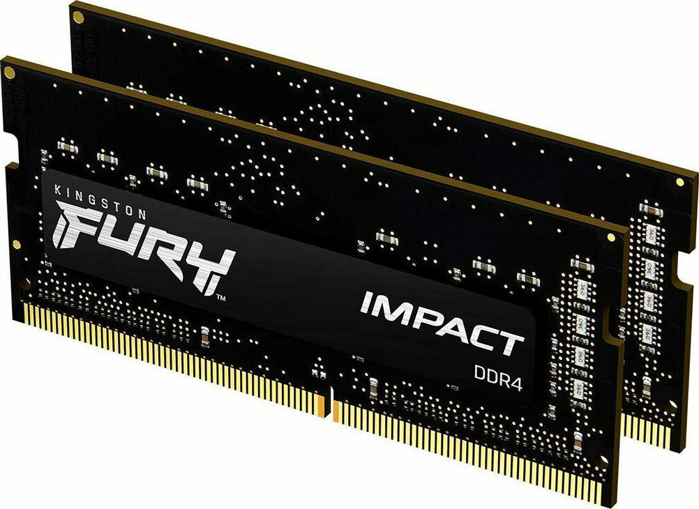 Kingston Fury Impact 32GB DDR4 με 2 Modules (2x16GB)