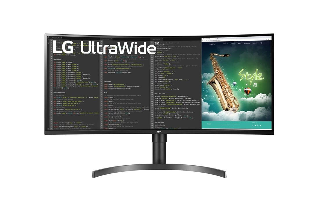 LG 35WN75CP-B 35" Ultrawide VA HDR Curved QHD 3440x1440
