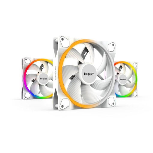 Be Quiet Light Wings High Speed Case Fan 140mm 3τμχ Λευκό