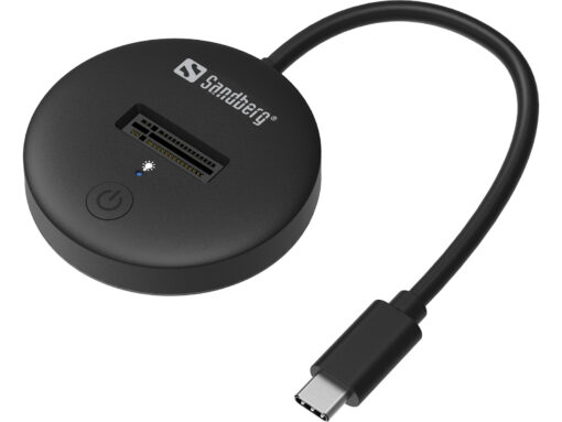 Sandberg Docking Station Σκληρών Δίσκων PCIe M.2(2230)" / M.2(2242)" / M.2(2260)" / M.2(2280)" με σύνδεση USB-C (136-47)