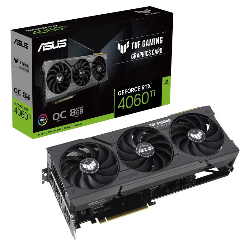 Asus GeForce RTX 4060 Ti 8GB TUF Gaming OC