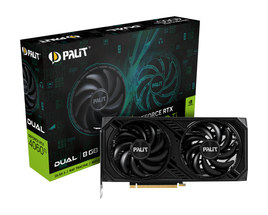 Palit GeForce RTX 4060 Ti 8GB Dual