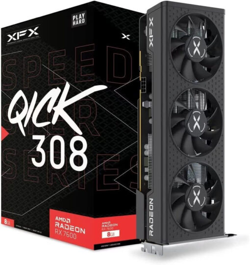 XFX Radeon RX 7600 8GB Speedster QICK 308