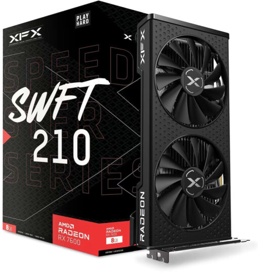 XFX Radeon RX 7600 8GB Speedster SWFT 210