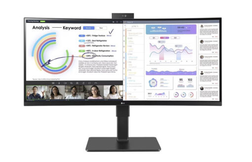 LG 34BQ77QC-B 34" Ultrawide IPS HDR Curved QHD 3440x1440