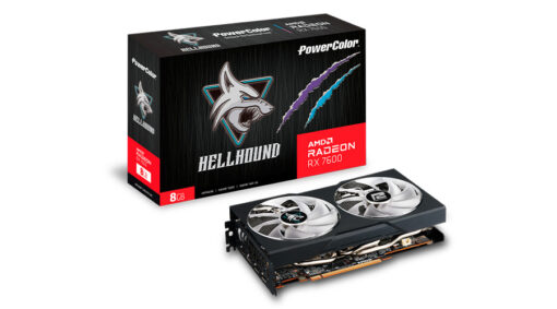 PowerColor Radeon RX 7600 8GB Hellhound