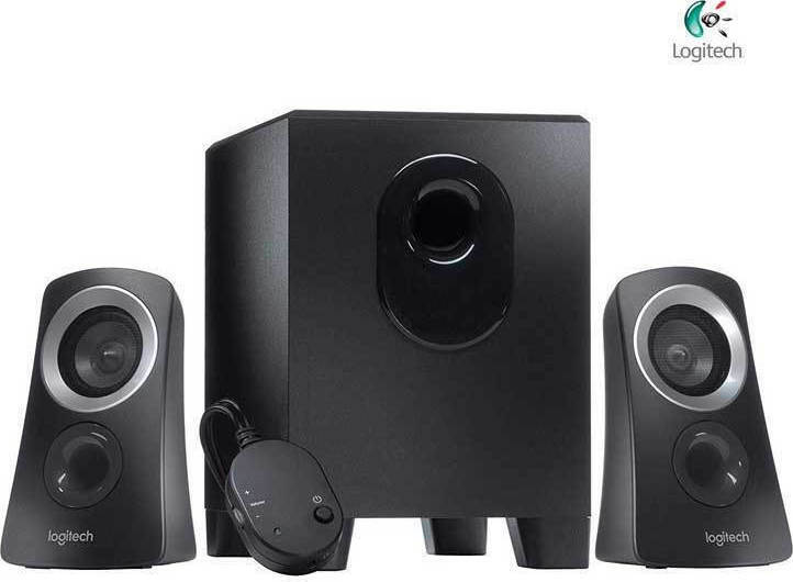 Logitech Z313 2.1 με Ισχύ 25W σε Μαύρο Χρώμα