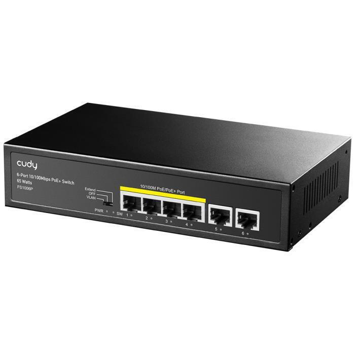 Cudy FS1006P v1 Unmanaged L2 PoE+