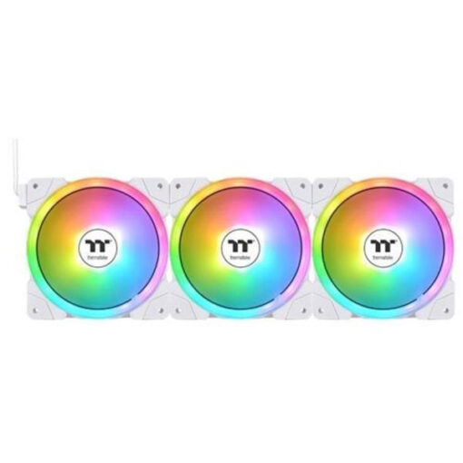 Thermaltake Swafan Ex12 TT Premium Edition Case Fan 120mm 3τμχ Λευκό