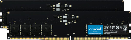 Crucial 64GB DDR5 με 2 Modules (2x32GB) (CT2K32G56C46U5)