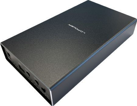 LC-Power Θήκη για 2 Σκληρούς Δίσκους 3.5" PCI Express / SATA III NVME με σύνδεση USB 3.2