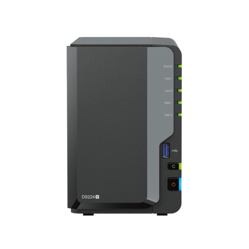 Synology DiskStation DS224+ NAS με 2 θέσεις για HDD/SSD