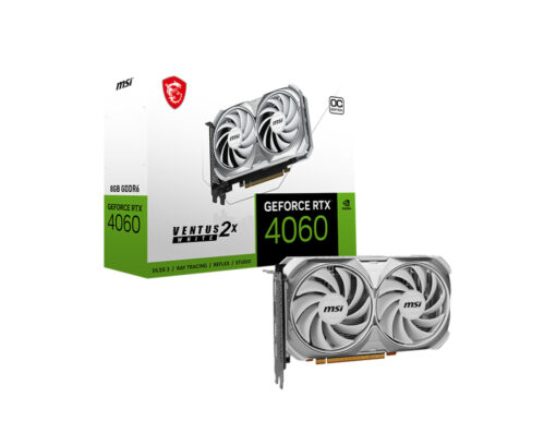MSI GeForce RTX 4060 8GB VENTUS 2X WHITE OC