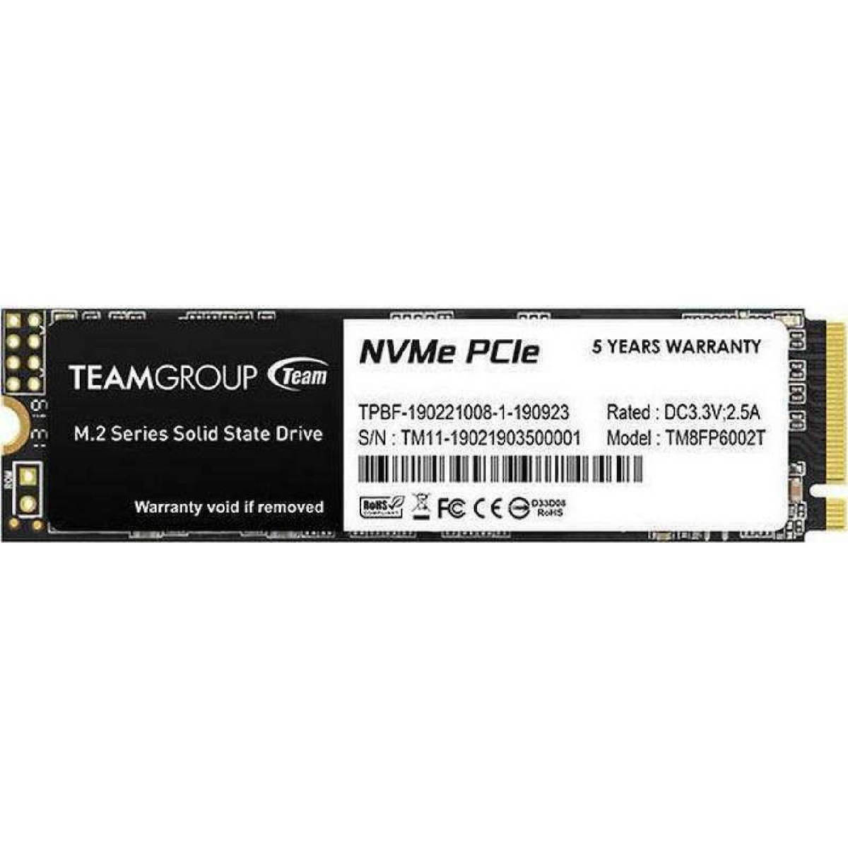 TeamGroup MP33 2TB M.2 TM8FP6002T0C101