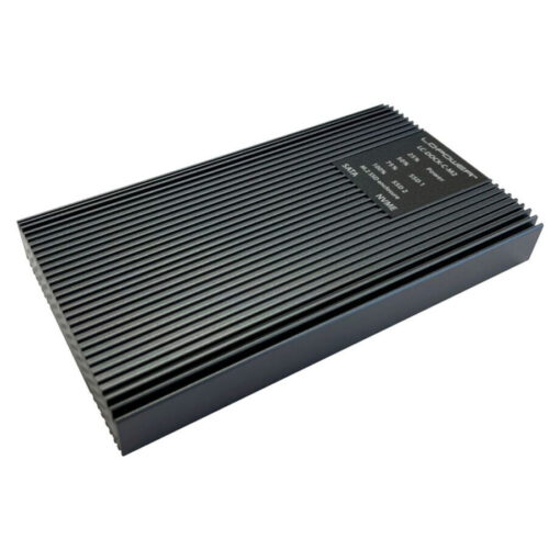 LC-Power Θήκη για 2 Σκληρούς Δίσκους M.2 PCI Express / SATA III με σύνδεση USB 3.2 σε Γκρι χρώμα