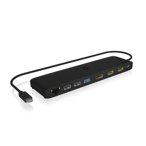 Icy Box USB-C Docking Station με HDMI/DisplayPort 4K PD Ethernet (IB-DK2116-C)