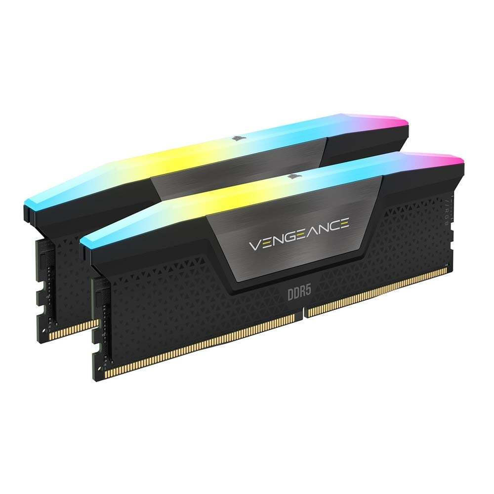 Corsair Vengeance RGB DDR5 64GB RAM με 2x32GB Modules και Ταχύτητα 6400 για Desktop CMH64GX5M2B6400C32