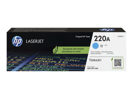 HP 220a Γνήσιο Toner Laser Εκτυπωτή Κυανό 1800 Σελίδων (W2201A)