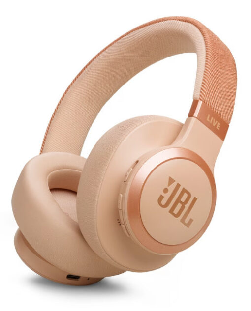 JBL Live 770NC Bluetooth με 65 ώρες Λειτουργίας Sandstone
