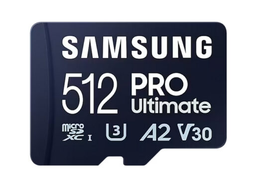 Samsung PRO Ultimate microSDXC 512GB Class 10 U3 V30 A2 UHS-I