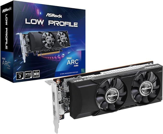 ASRock ARC A380 6GB Low Profile