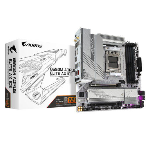 Gigabyte B650M Aorus Elite AX Ice Wi-Fi