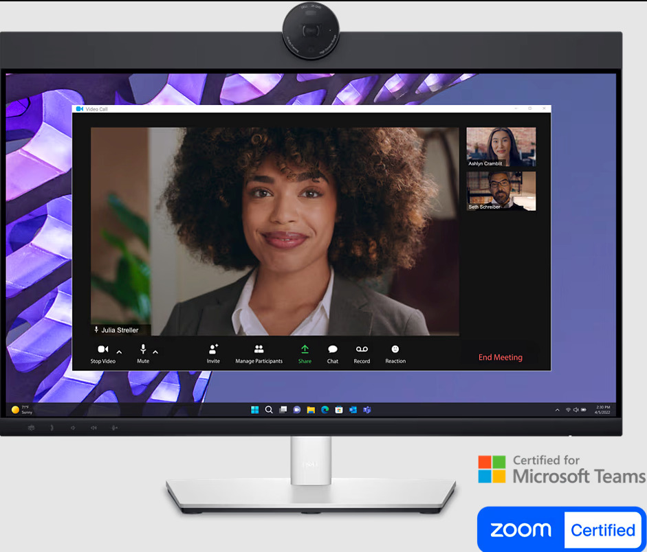 Dell P2424HEB Video Conferencing 23.8" IPS FHD 1920x1080
