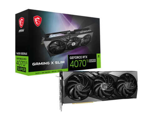 MSI GeForce RTX 4070 Ti Super 16GB Gaming X Slim