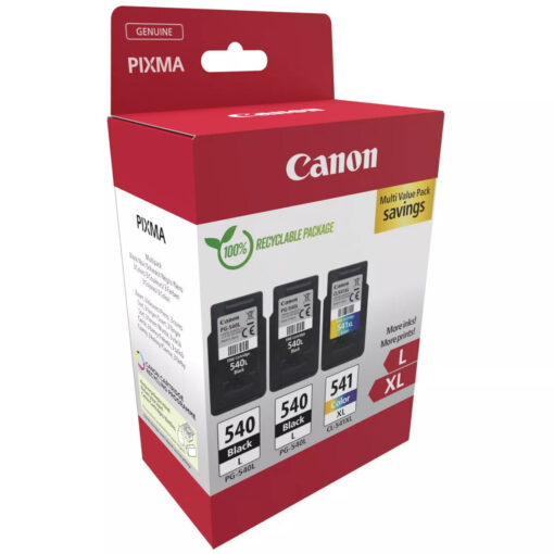 Canon PG-540Lx2/CL-541XL Γνήσιο Πακέτο Μελανιών Εκτυπωτή InkJet Μαύρο / Κυανό / Ματζέντα / Κίτρινο (5224B017)