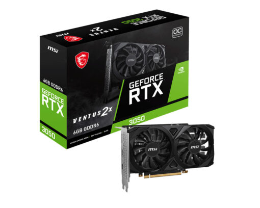 MSI GeForce RTX 3050 6GB Ventus 2X 6G OC