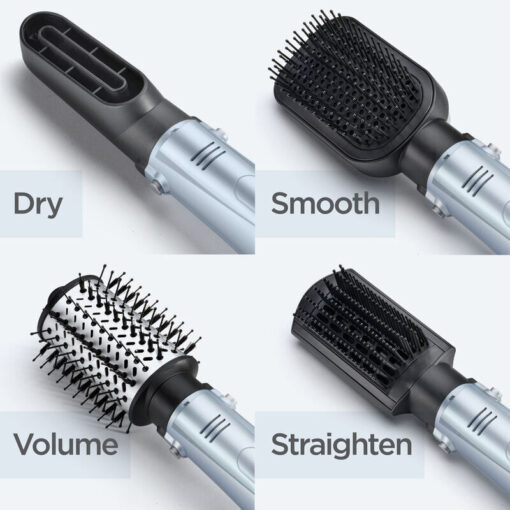 Babyliss Ηλεκτρική Βούρτσα Hydro-Fusion Air Styler Κεραμική και με Αέρα για Μπούκλες 1000W - Image 6